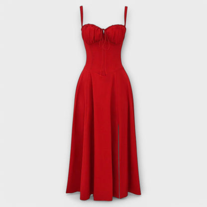 Midi Dress with Pockets - Kiona
