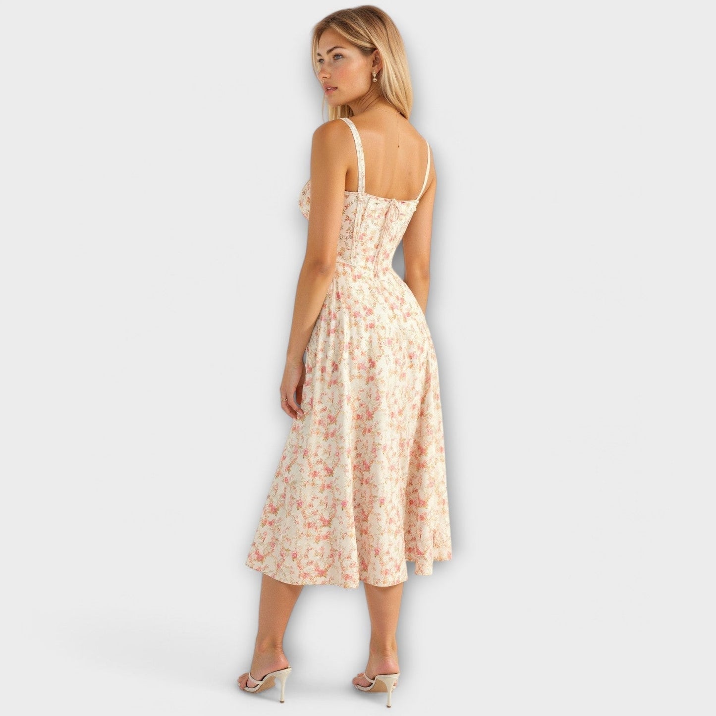 Midi Dress with Pockets - Kiona