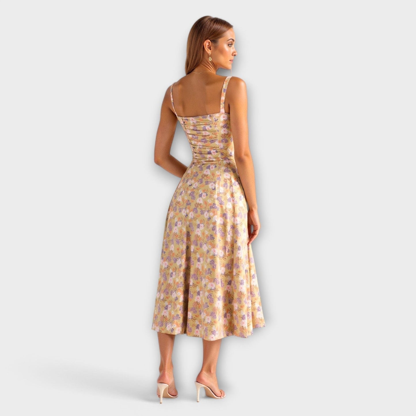 Midi Dress with Pockets - Kiona