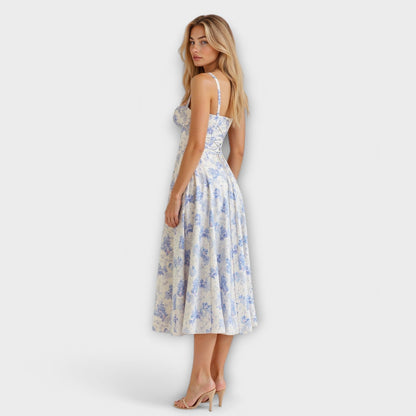 Midi Dress with Pockets - Kiona
