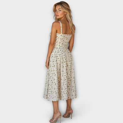 Midi Dress with Pockets - Kiona