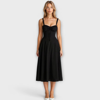 Midi Dress with Pockets - Kiona