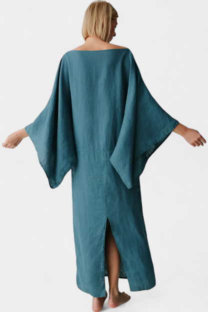 Kimono Dresses in Linen and Cotton