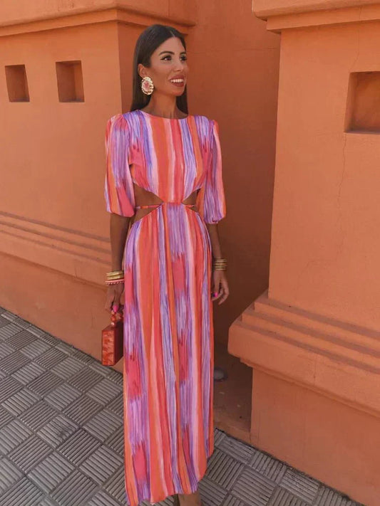Pluma | Elegant Dress with Cutouts