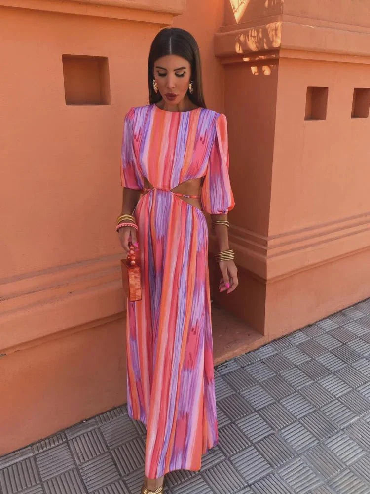 Pluma | Elegant Dress with Cutouts