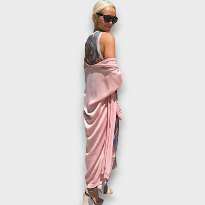 Alberia – Maxi Dress with Cardigan