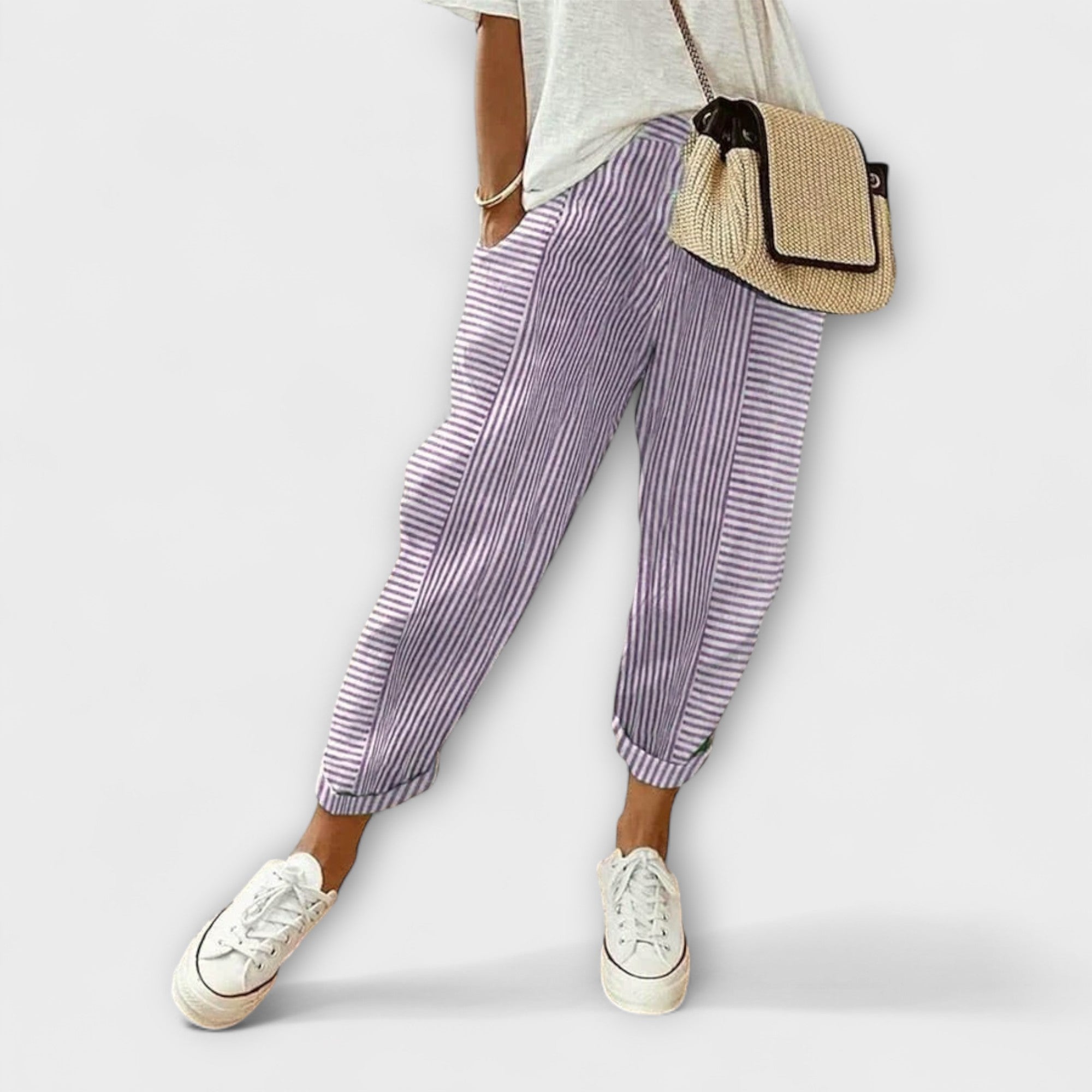 Comfortable and Stylish Striped Pants