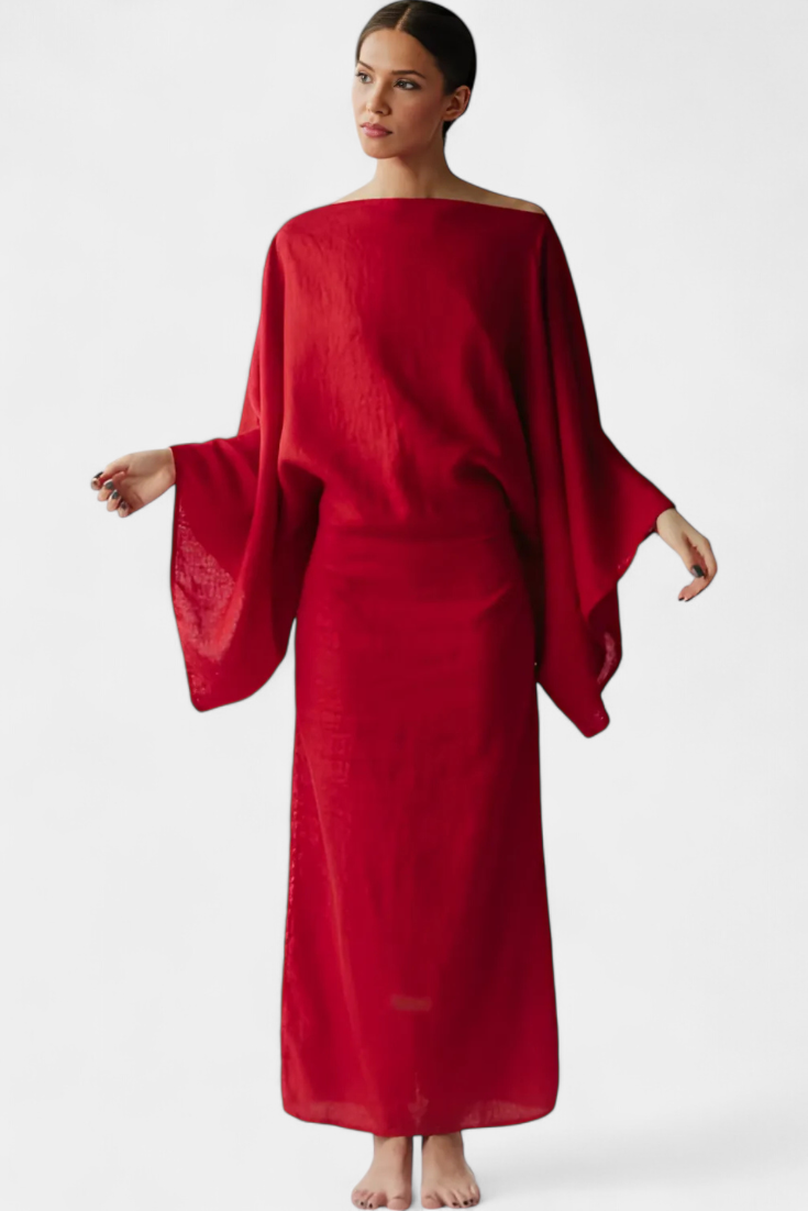 Kimono Linen and Cotton Dresses