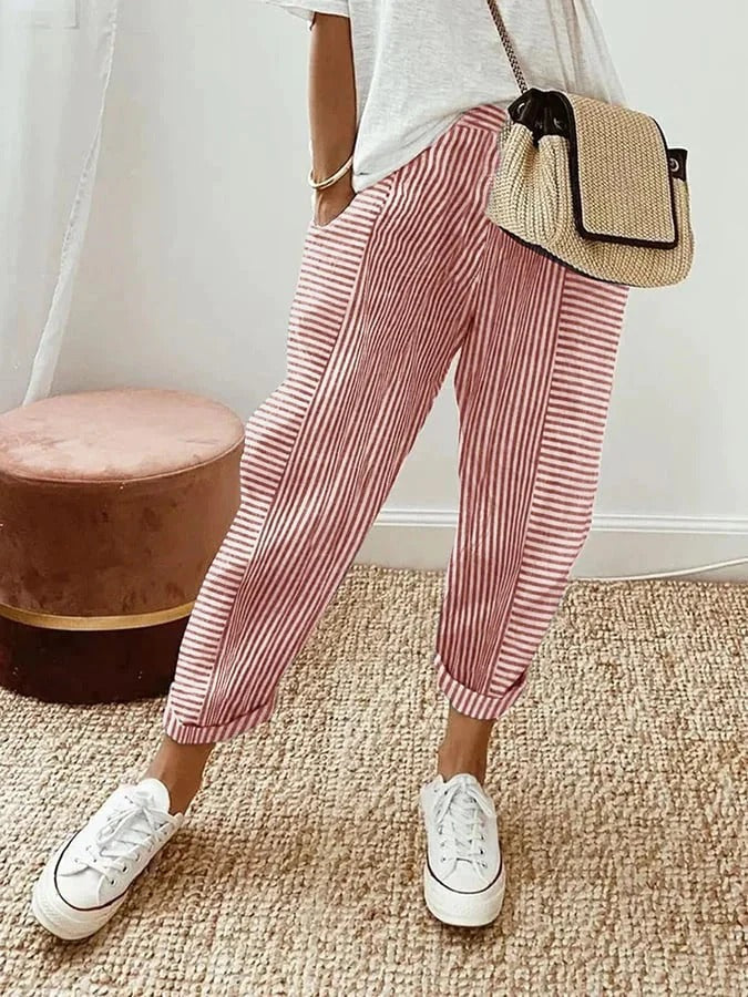 Laura - Striped Pants Laura