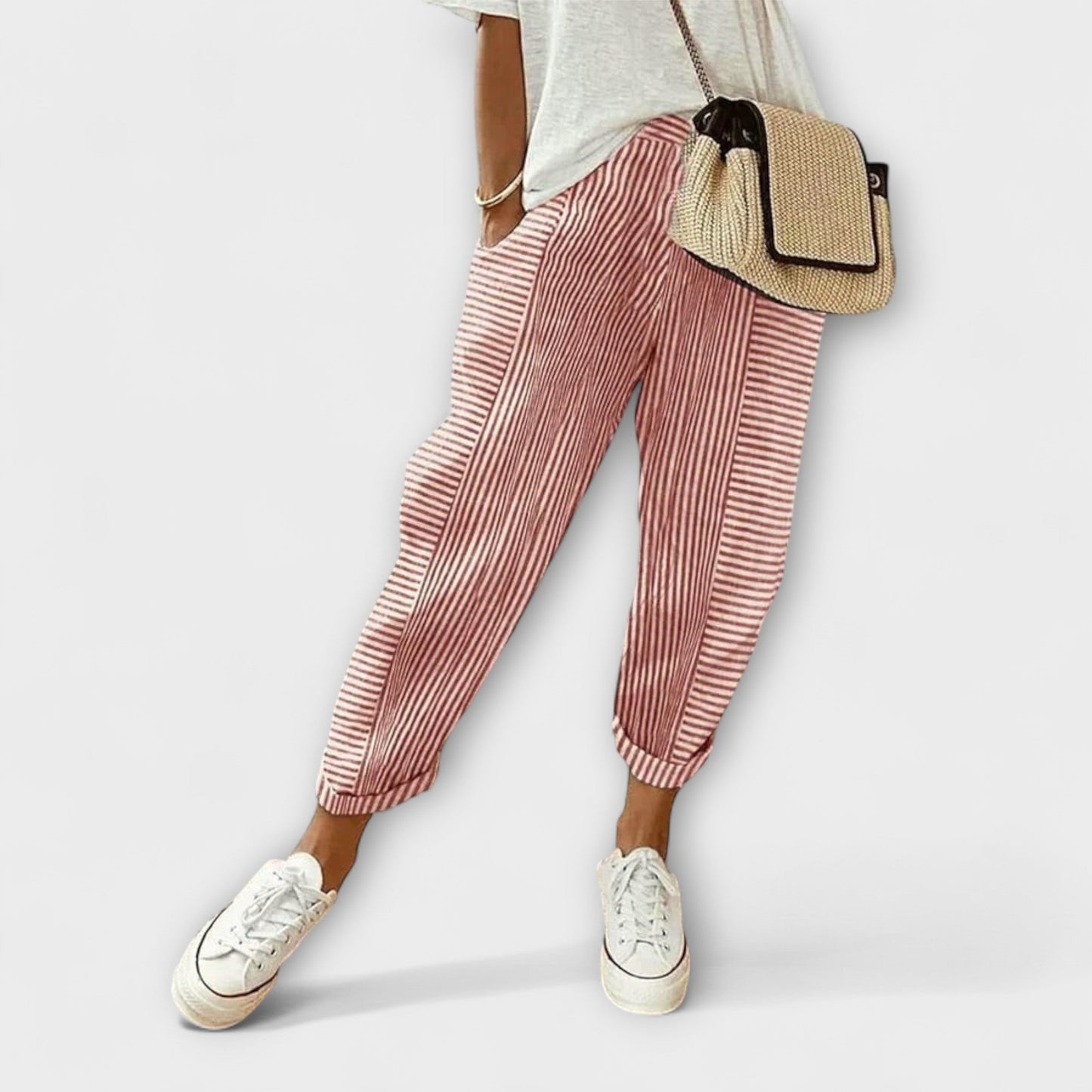 Comfortable and Stylish Striped Pants