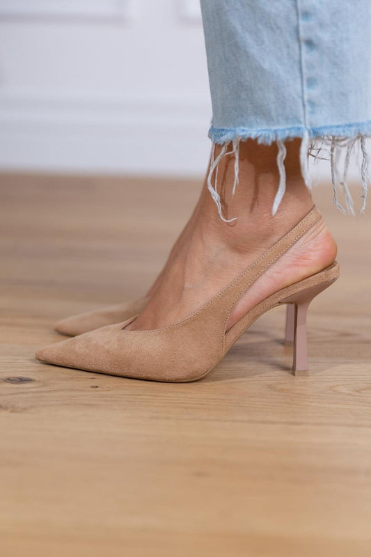 Marlena™ | Nude Heeled Sandals