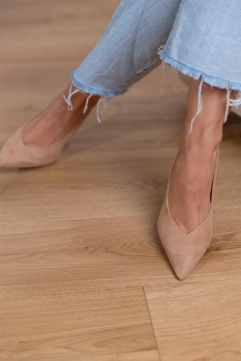 Marlena™ | Nude Heeled Sandals