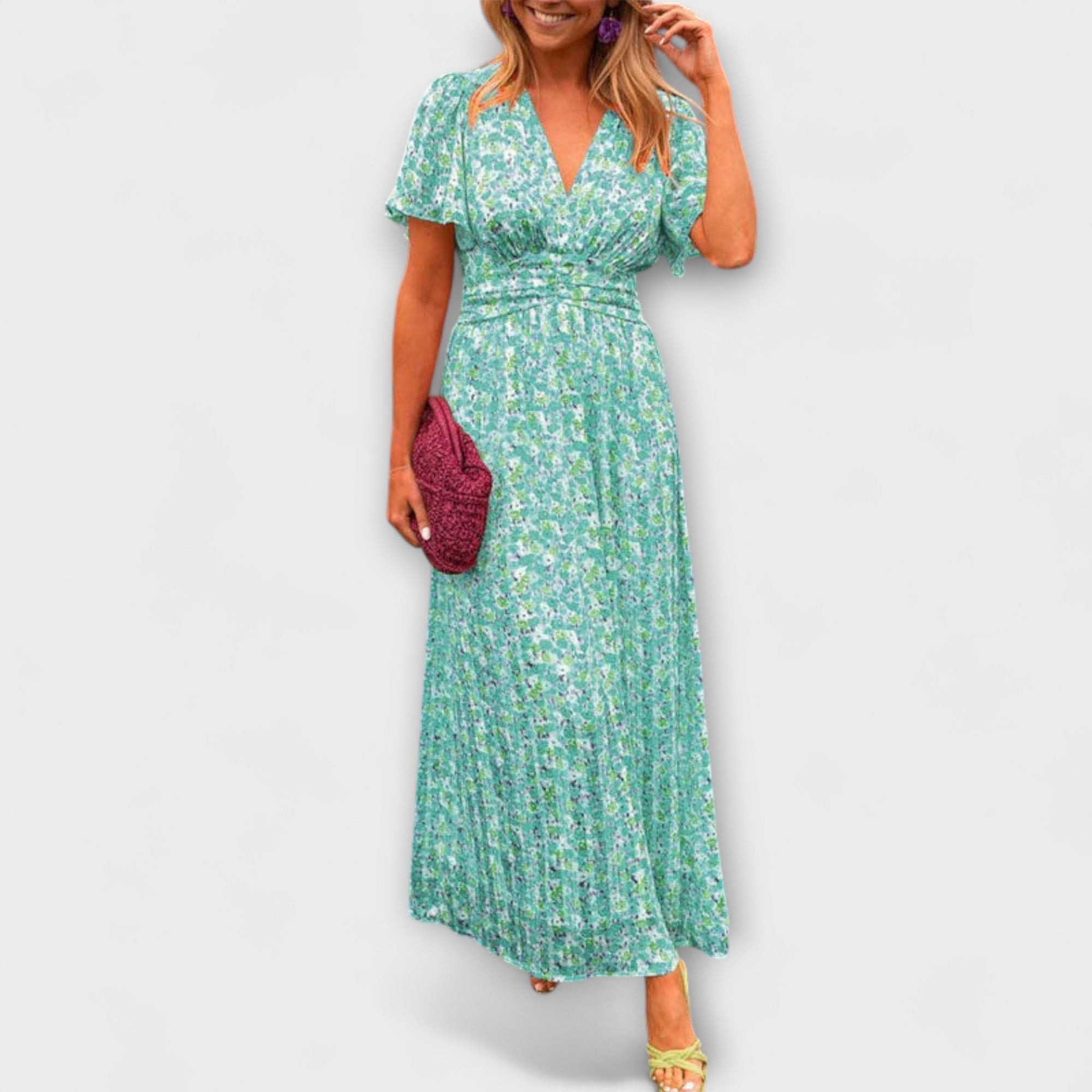 Classic Dresses with V Neckline