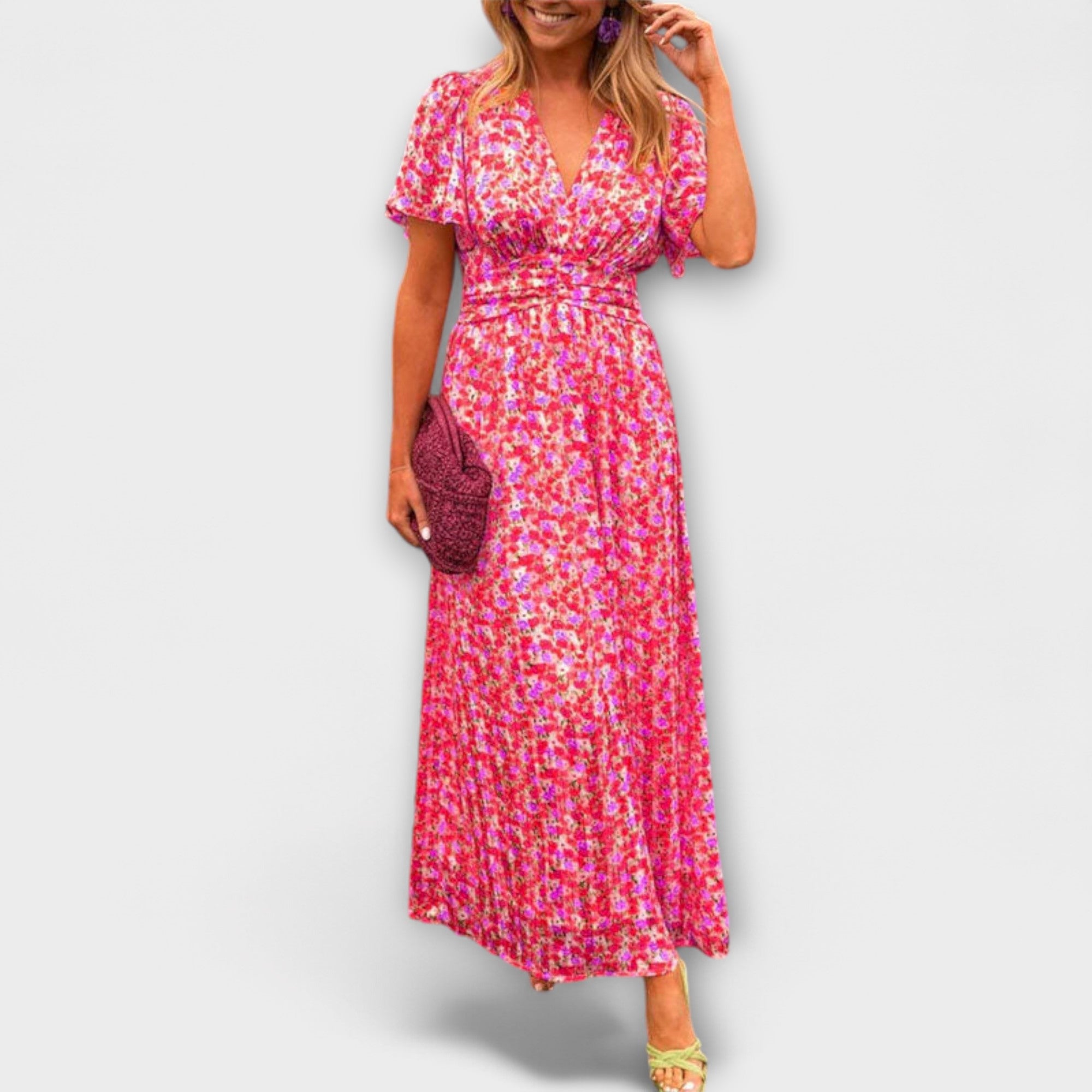 Classic Dresses with V Neckline