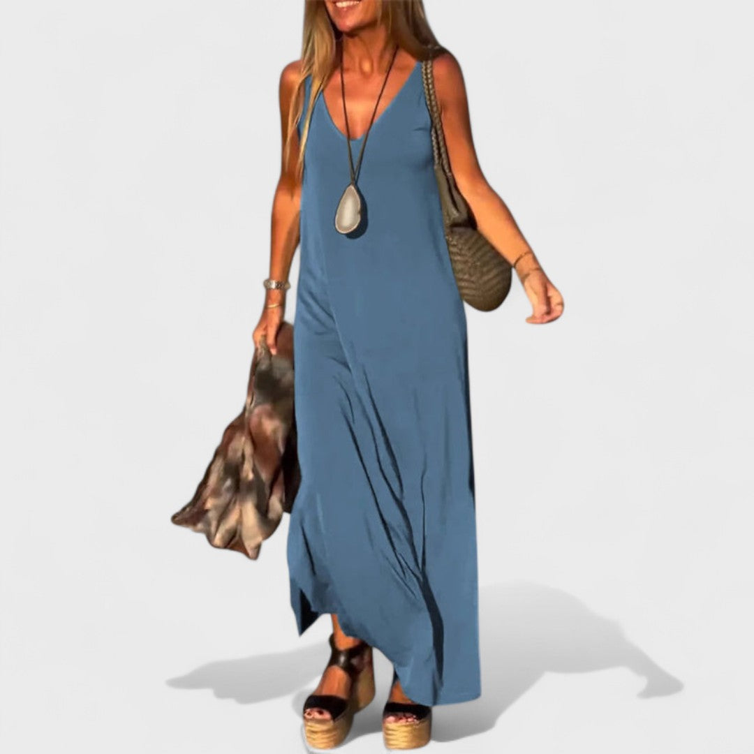 Berta - Lightweight Dress with Thin Straps